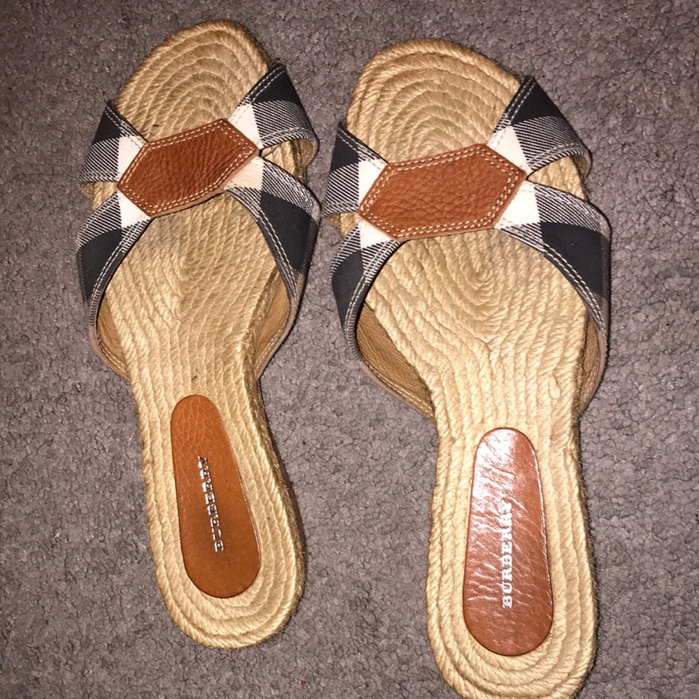 Burberry sandals
